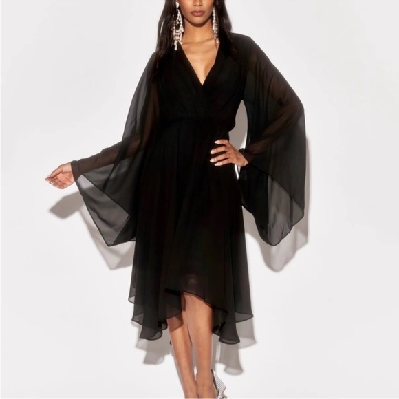 Meghan LA Dresses Meghan La Sunset High Low Chiffon Dress
